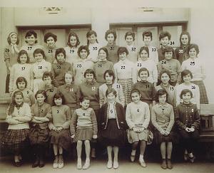 ECOLE JULES RENARD FILLES 1960 XXX MELLE VISSIROSSI